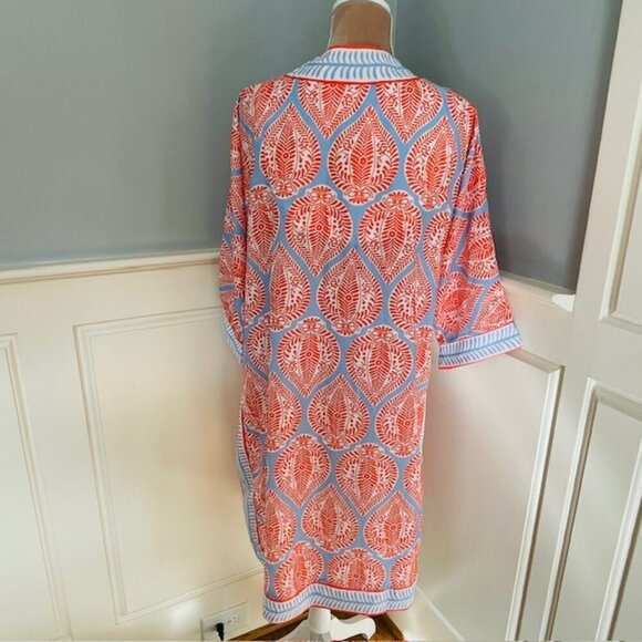 Gretchen Scott Kimono Jacket Resort Wear Open Front Jacket XS/S - Picture 8 of 9